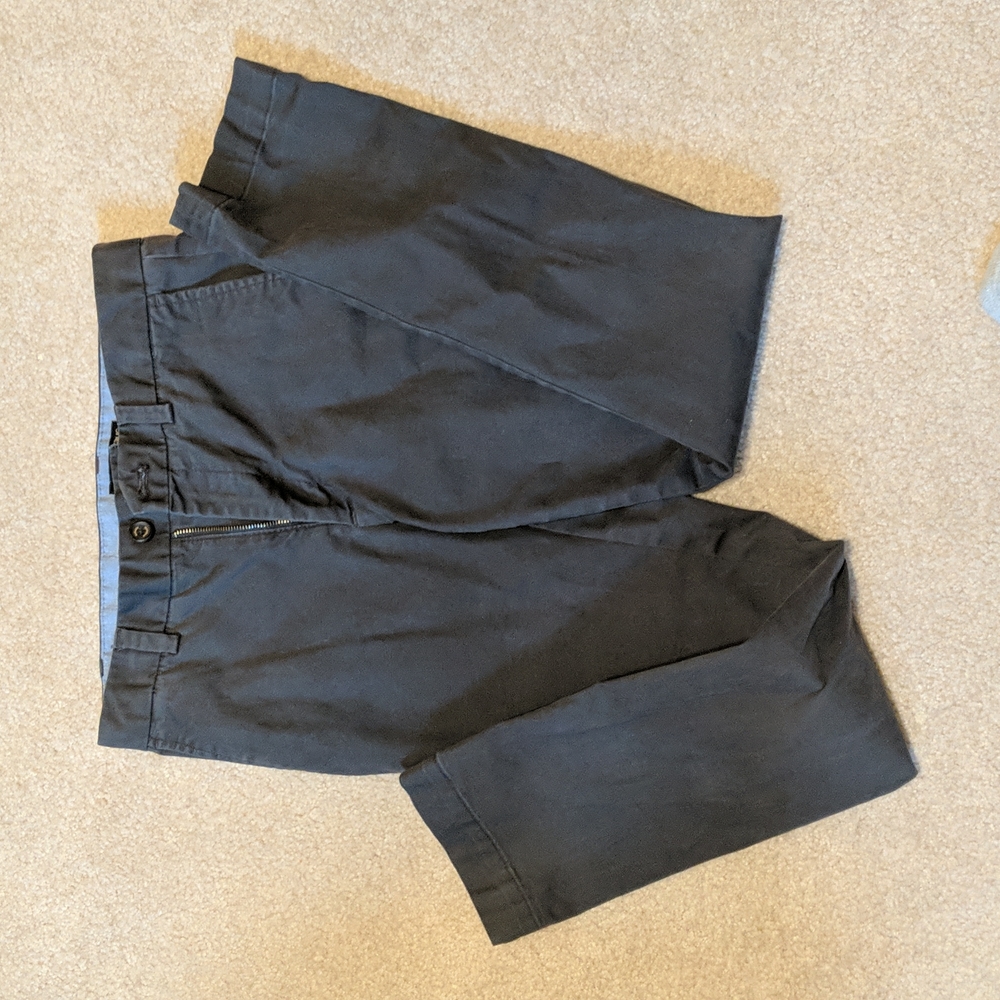 Banana Republic Aiden Chino dark gray skinny 28x30